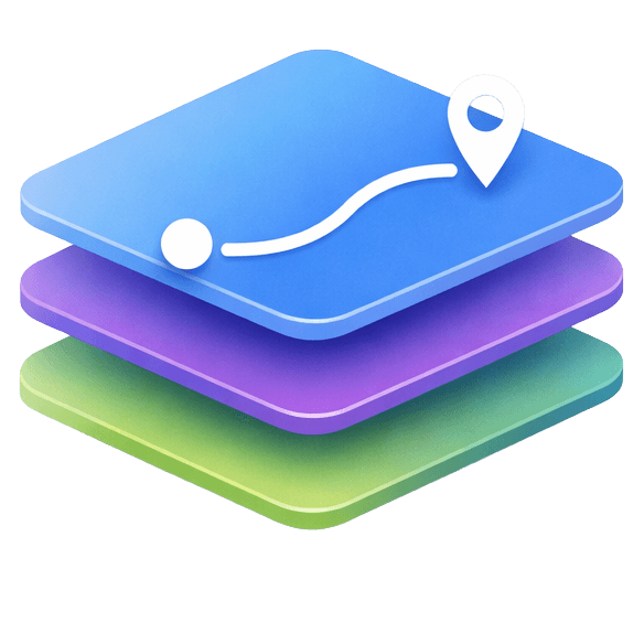 Layered Maps logo